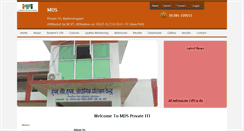 Desktop Screenshot of mdsgroupofinstitutions.com