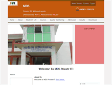 Tablet Screenshot of mdsgroupofinstitutions.com